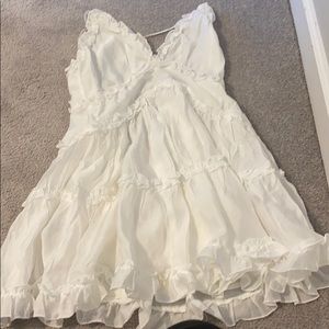White summer dress